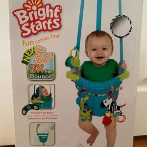 Bright starts baby bouncer- new